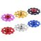 Bicycle Shift Guide Wheel Accessories Mountain Bike Guide Wheel Transmission Rear Dial Guide Wheel Multi-Color CNC Anode Guide Wheel