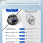 Smart Rope Skipping Machine Smart Jump Rope Machine 10-level Speed Adjustment Led Seven-color Light Wireless Music Function