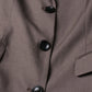 Solid Patchwork Pockets Casual Slimming Blazers For Women Scarf Collar Long Sleeve Chic Temperament Blazer Female