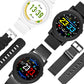 DK02 Round Smartwatch IP67 Waterproof Wearable Device Heart Rate Monitor Color Display Smart Watch For Android IOS