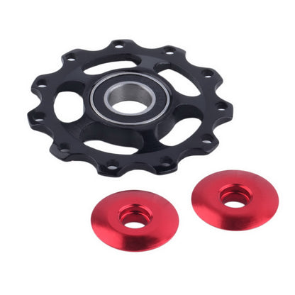Bicycle Shift Guide Wheel Accessories Mountain Bike Guide Wheel Transmission Rear Dial Guide Wheel Multi-Color CNC Anode Guide Wheel