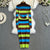 Women Temperament High Waist Knit Wrap Buttocks Dresses Stand Collar Long Sleeve Stripe Vestidos Autumn Winter