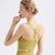 Sports Underwear Double Straps High Strength Shock Absorption Cross Back Nude Fitness Yoga Bra