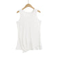 Fake two sports vests women's short top