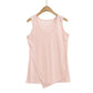 Fake two sports vests women's short top