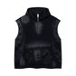 Splicing together holes to make old vests