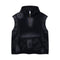 Splicing together holes to make old vests