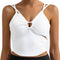 Sport Yoga Tank Top with Double Straps, Quick-Dry Removable Padded Design, Casual Outdoor Yoga Tank Top