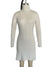 Solid Color Tight Long Sleeved Knitted Dress Women's New Autumn Winter Pullover Elegant Wrap Buttocks Dresses