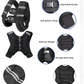 Adjustable Weighted Vest Set, Invisible Weight Training Gear for Running, Fitness Leg Weights Sand Bags for Full Body Workout
