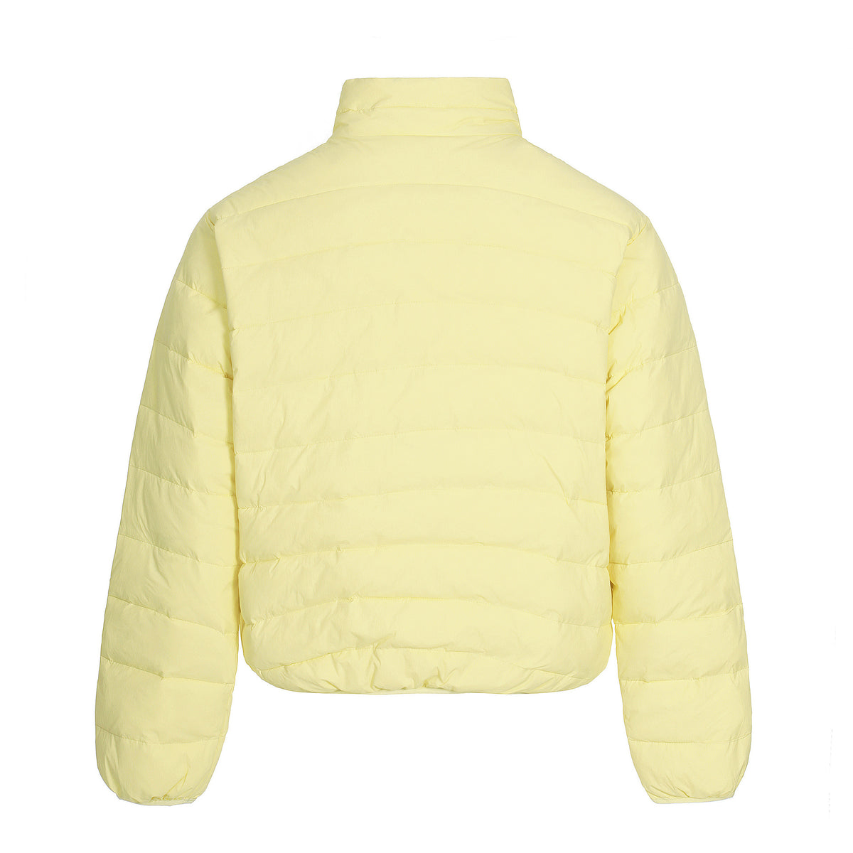 Striped Lightweight Puffer Jacket with Hood