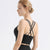 Sports Underwear Double Straps High Strength Shock Absorption Cross Back Nude Fitness Yoga Bra