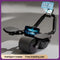 Automatic rebound abdominal compression and abdominal muscle training equipment for both men and women using elbow support rollers
