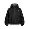 Hooded and flannel jacket