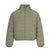 Striped Lightweight Puffer Jacket with Hood