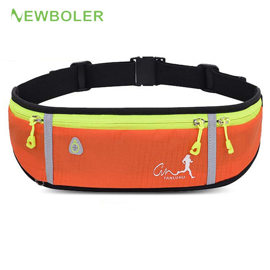 Professional Outdoor Running Bag Phone anti-theft Pack Running Belt waist Bags Waterproof Belt Men Women Gym With Water Bottle