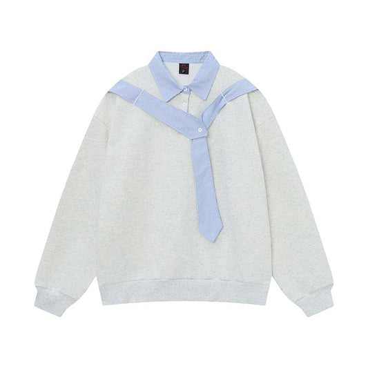 Minimalist and flannel polo shirt