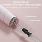 Cordless Double Use Electronic Skipping Rope Gym Fitness Cordless Skipping Smart Rope Jump Rope Digital Counting Speed Skipping