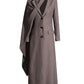 Solid Patchwork Pockets Casual Slimming Blazers For Women Scarf Collar Long Sleeve Chic Temperament Blazer Female