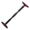 Wall mounted single pole home fitness equipment with pull up bracket
