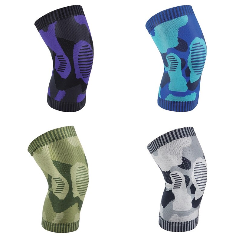 1pc Knee Pad Anti-slip Compression Breathable Knitted Leg Support Protector Outdoor Accessories New