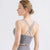 Sports Underwear Double Straps High Strength Shock Absorption Cross Back Nude Fitness Yoga Bra