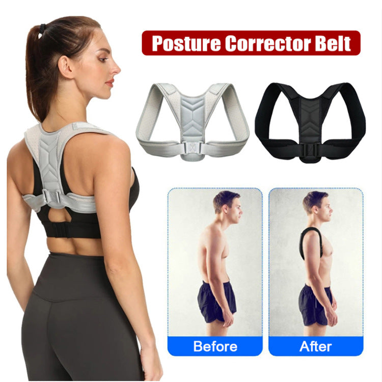 Back clavicle correction belt men's and women's anti-hunchback posture correction belt sitting posture corrector