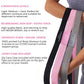 3pcs Resistance Band Buttock Ring Non-Slip Elastic Hip Ring Fitness Squat Resistance Ring Tension Band Set