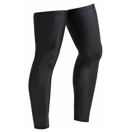 1Pair Sports Leg Sleeves UV Protection Bicycle Cycling Running Elastic Leg Warmers Knee Legwarmers Compression Pad Protector