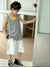 Fake two boys' sleeveless vests