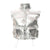 Autumn and winter coats vests, thickened warm glossy stand up collar short bread coats and cotton coats