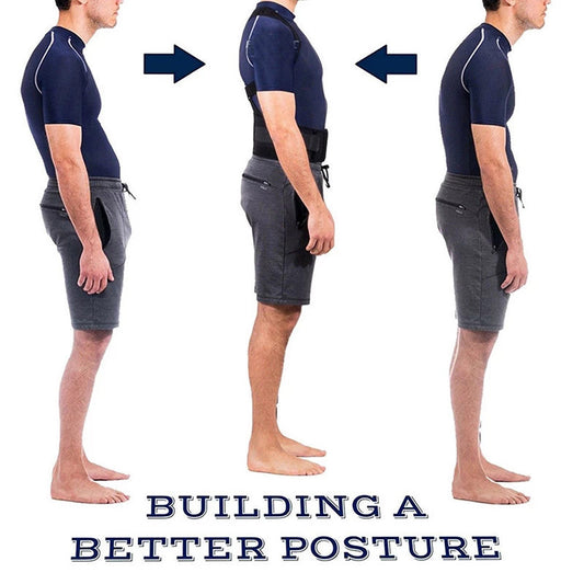 Adult Hunchback Correction Belt Back Posture Correction Belt Open Shoulder Straight Strap Magnet Type Posture Correction Belt
