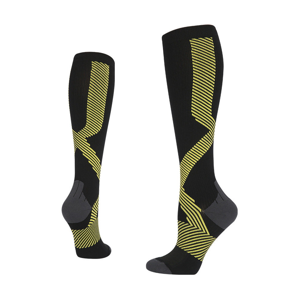 Sports pressure socks for men and women, comfortable for sports, compression socks with a pressure of