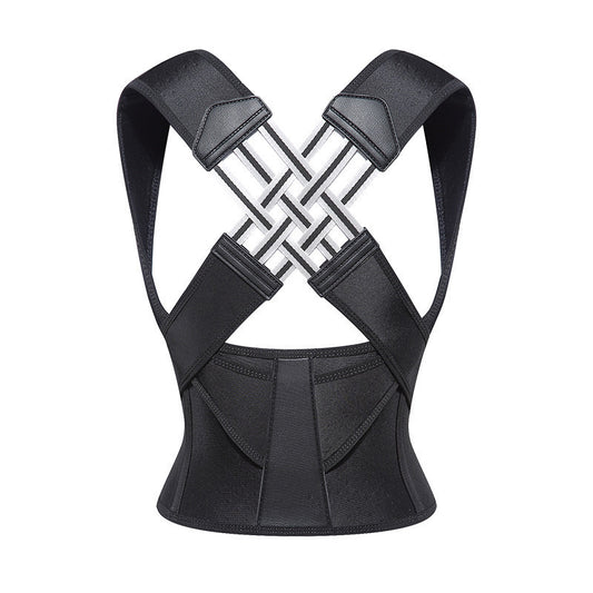 Posture Corrector for Men and Women, Invisible Shoulder Opening Back Support Belt, Anti-Slouching Posture Brace, Back Alignment Belt