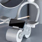 New Design Indoor Home Exercise Flat Elbow Supporter 2 Wheel Ab Trainer Automatic Rebound Abdominal Wheel Roller