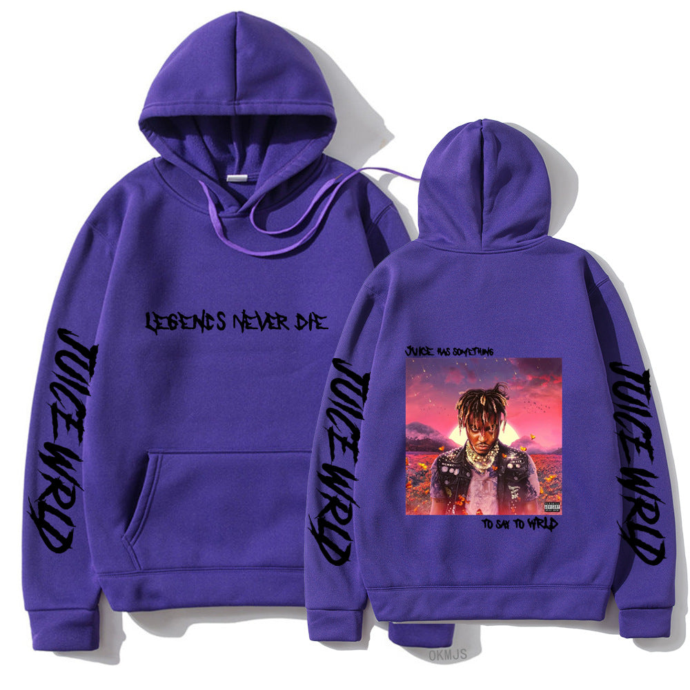 Rapper Juice WRLD Hoodies Men Women Sweatshirts