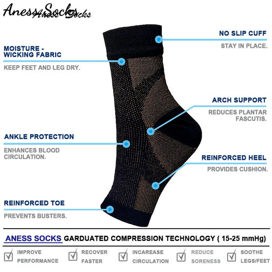 Compression Socks Sports Compression Socks Outdoor Sports Compression Socks Jump Rope Foot Protection