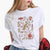 Women's T-shirts Graphic Designer T-shirts Girls Harajuku Cl