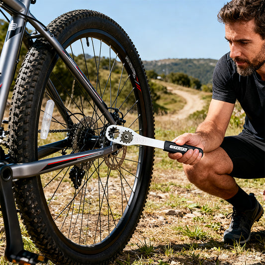 Bicycle Cassette Lockring Tool, Adjustable Cog Wrench