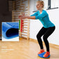 PVC Inflatable Yoga Massage Ball Fitness Yoga Balancing Ball Pad Training Cushion Stability Exercise Point Massage Mat Ball Dish