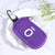 Keychain 10 compartments essential oil bottle small storage bag 1ml 2ml portable shockproof makeup bag