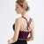 Sports Underwear Double Straps High Strength Shock Absorption Cross Back Nude Fitness Yoga Bra