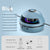 Smart Rope Skipping Machine Smart Jump Rope Machine 10-level Speed Adjustment Led Seven-color Light Wireless Music Function
