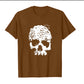 Skull Shirts for Women Skeleton Funny Gothic Graphic T-Shirt