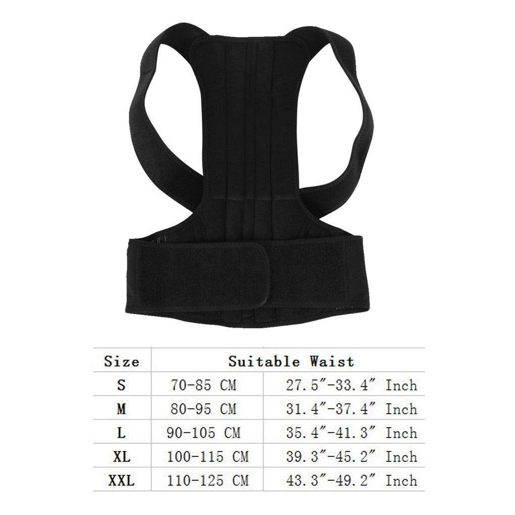 Adjustable Adult Corset Back Posture Corrector Support Belt Posture Correction