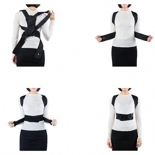 Department Posture Correction Belt Breathable High And Low Shoulder Anti-Hunchback Correction Belt Children Adult Sitting Posture Corrector