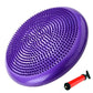 PVC Inflatable Yoga Massage Ball Fitness Yoga Balancing Ball Pad Training Cushion Stability Exercise Point Massage Mat Ball Dish